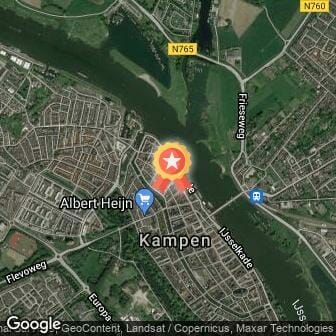 Afstand 2 Bruggenloop Kampen 2021 route