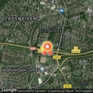 Afstand 37e Broekhuis Halve Marathon van Harderwijk 2017 route