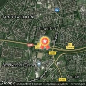 Afstand 38e Broekhuis Halve Marathon van Harderwijk 2018 route