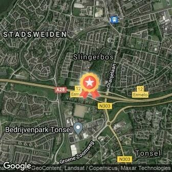 Afstand 38e Broekhuis Halve Marathon van Harderwijk 2018 route