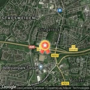 Afstand 39e Broekhuis Halve Marathon van Harderwijk 2019 route