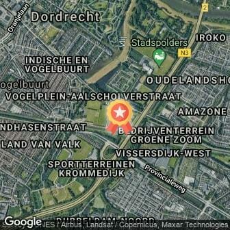 Afstand 42e Dordtse Biesbosch halve marathon (voorheen Halve van Hercules) 2018 route