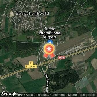 Afstand Airport Run 2019 route