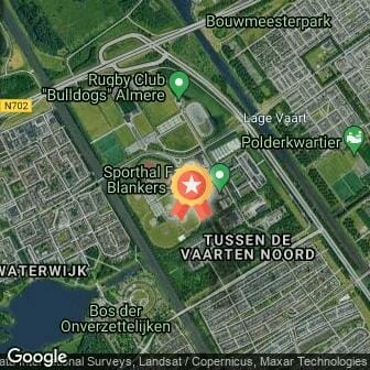 Afstand Almere Lenteloop 2019 route