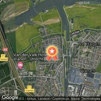 Afstand Andus Group Vrijstad Vianen Loop 2020 route