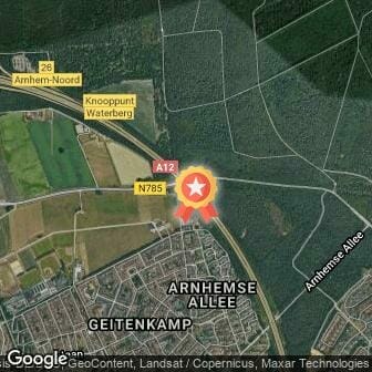 Afstand Arnhem Urban Trail 2018 route