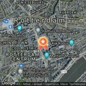 Afstand City Run Rotterdam 2020 route
