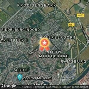 Afstand CIty Trail Middelburg 2017 route