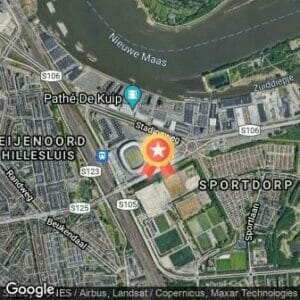 Afstand Feyenoord Foundation FunRun 2018 route