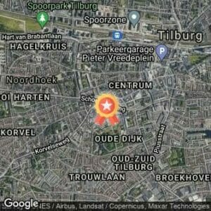 Afstand Gezamenlijke lange duurloop Marathon Tilburg [23 km] 2019 route