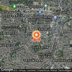 Afstand Gezamenlijke lange duurloop Marathon Tilburg [27 km] 2019 route