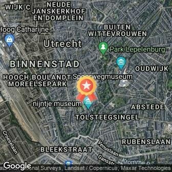 Afstand KLM Urban Trail Utrecht 2019 route