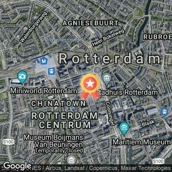 Afstand Ladiesrun Rotterdam 2019 route