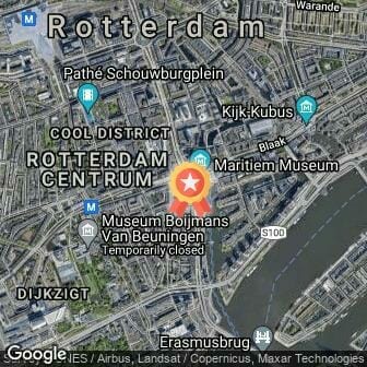 Afstand NN Marathon Rotterdam 2019 route