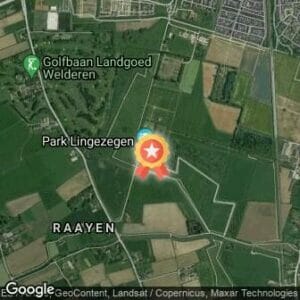 Afstand Parkloop #6 in Park Lingezegen 2017 route
