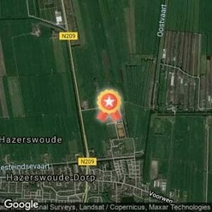 Afstand Polderloop Hazerswoude-Dorp 2017 route