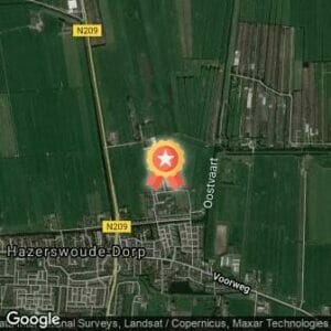Afstand Polderloop Hazerswoude-Dorp 2018 route