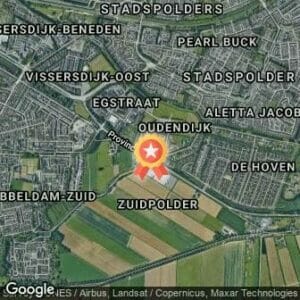 Afstand 'Ren voor haar leven' Ladiesrun Dordrecht 2019 route