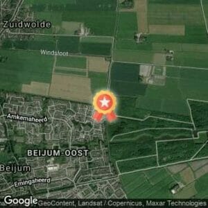 Afstand 'Ren voor haar leven' Ladiesrun Groningen 2019 route