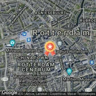 Afstand Rotterdam Urban Trail 2017 route