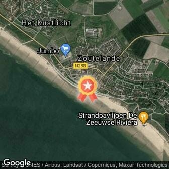 Afstand Stratenloop Zoutelande 2017 route