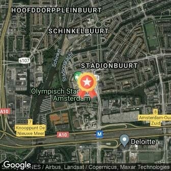 Afstand Trainingsloop TCS Amsterdam Marathon (20km) 2018 route