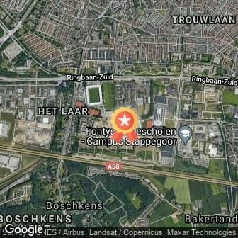 Afstand Urban Run Stappegoor Tilburg 2018 route