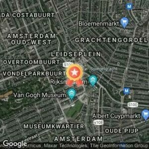 Afstand Virtuele Movember Run Amsterdam 2020 route