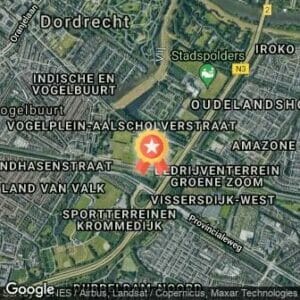 Afstand Zoomer Wantij Run 2021 route