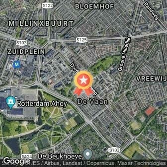 Afstand Zuiderparkloop Rotterdam 2019 route