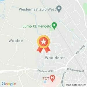 Afstand 1e Woolderesloop 2022 route