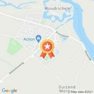 Afstand 22e Vestingstad Run Woudrichem 2022 route