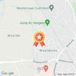 Afstand 4e Woolderesloop 2022 route