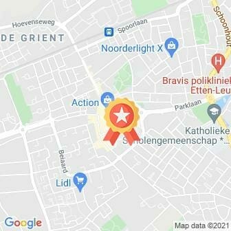 Afstand AMGEN Singelloop Breda 2022 route