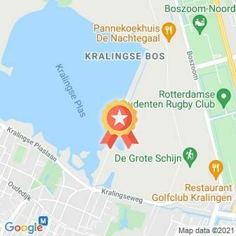 Afstand Kralingse Bos parkrun 2022 route