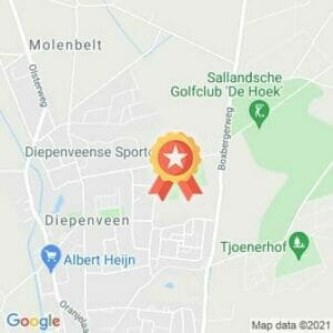 Afstand Midwinterloop Diepenveen 2022 route