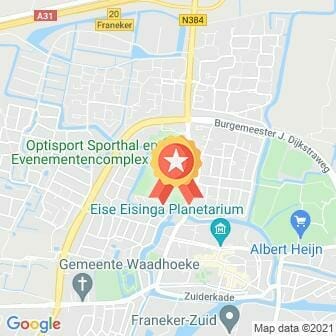 Afstand Night to Light Run Franeker AFGELAST 2021 route