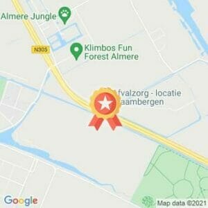 Afstand Regiocrosscompetitie - Regio Zuid 2022 route