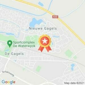 Afstand StartRunning bij AV Start '78 in Steenwijk 2022 route