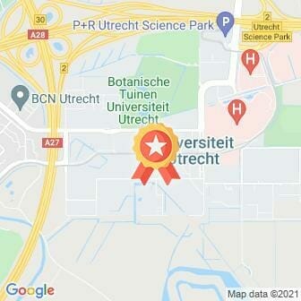 Afstand Utrecht Science Park Campus Run 2021 route