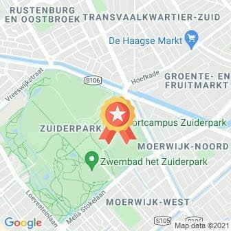 Afstand Zuiderpark parkrun: Eerste Kerstdag! 2021 route