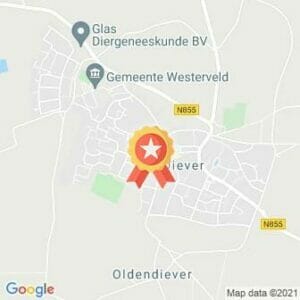 Afstand Drents Friese Wold Marathon Diever 2022 route