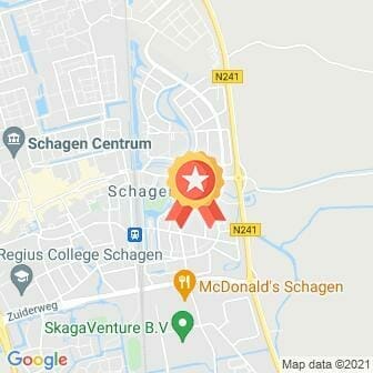 Afstand Schager Wijkenloop - Hoep Zuid/Noord 2022 route