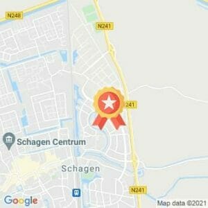 Afstand Schager Wijkenloop - Muggenburg 2022 route