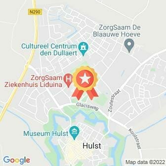 Afstand 25km van Hulst 2022 route