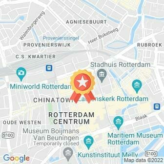 Afstand DSW Bruggenloop Rotterdam 2022 route