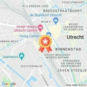 Afstand KLM Urban Trail Utrecht 2022 route