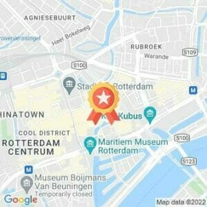 Afstand NN Marathon Rotterdam 2022 route