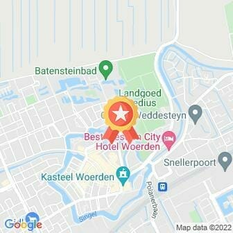 Afstand 43e Singelloop Woerden 2022 route