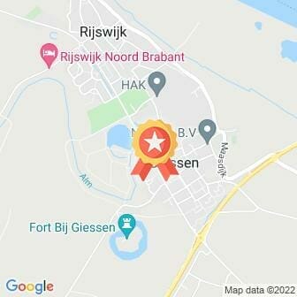 Afstand 50e Stratenloop Giessen 2022 route